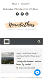 Mobile Screenshot of nomadicshoes.com